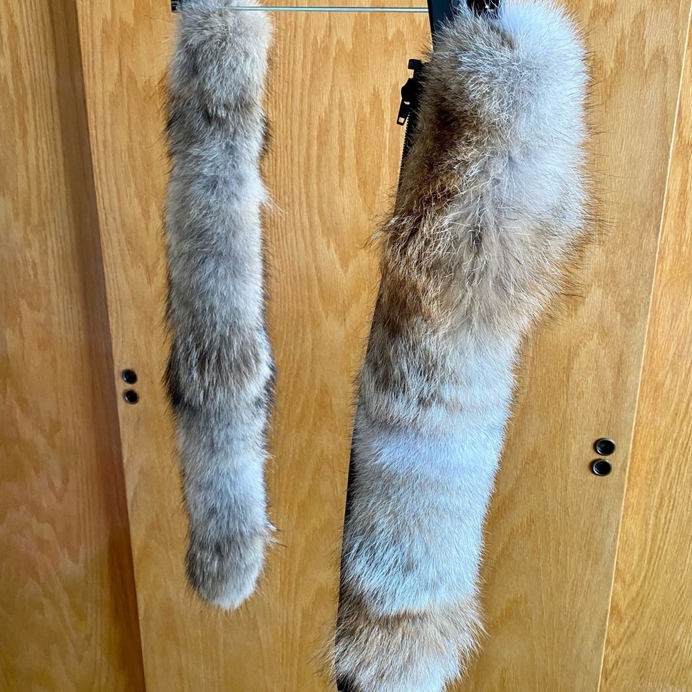 2 x Canada Goose Coyote Fur Trim ($35 each)